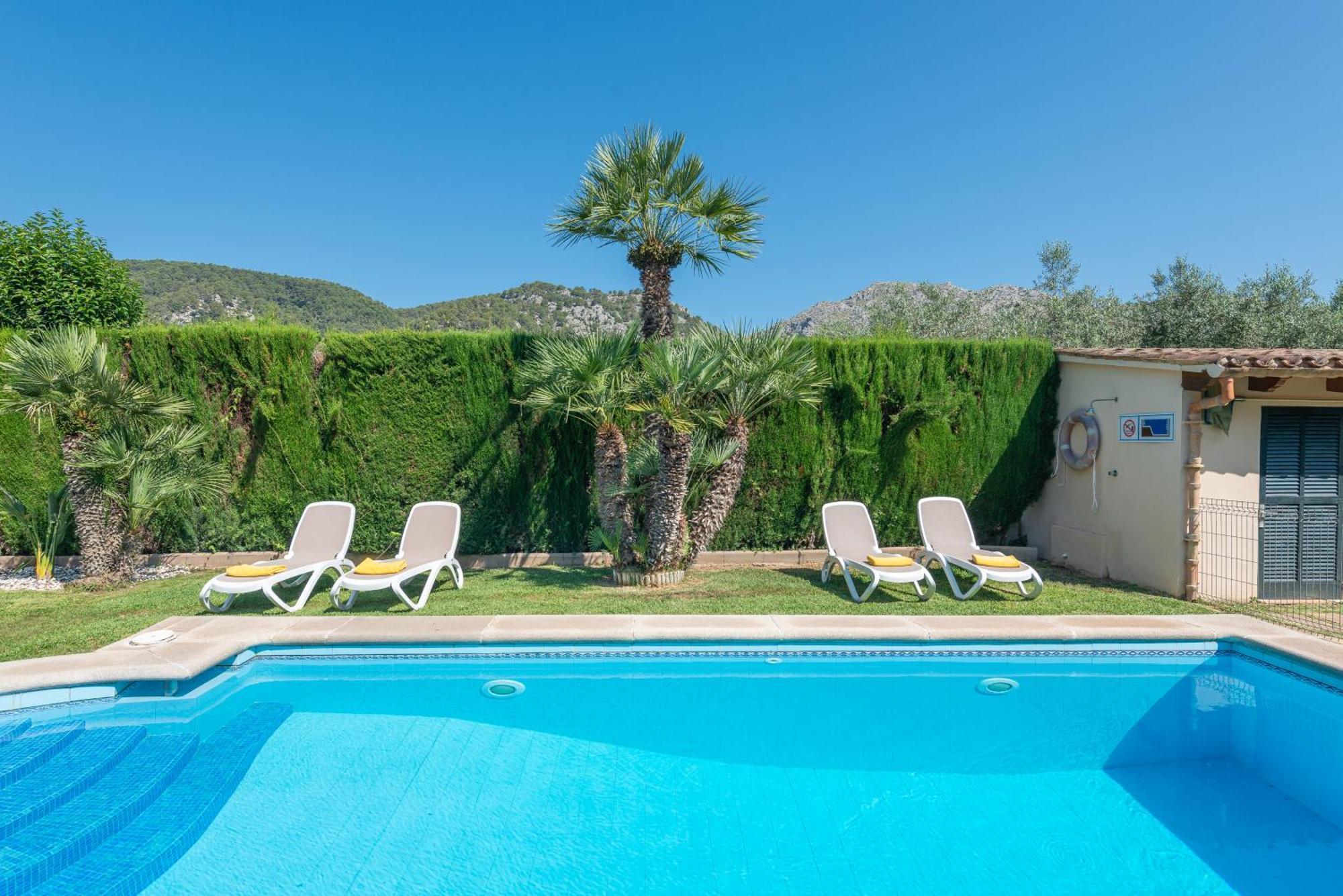 Pont Roma - El Camp Redo - De Con Piscina, Wifi, Ac Villa Pollença