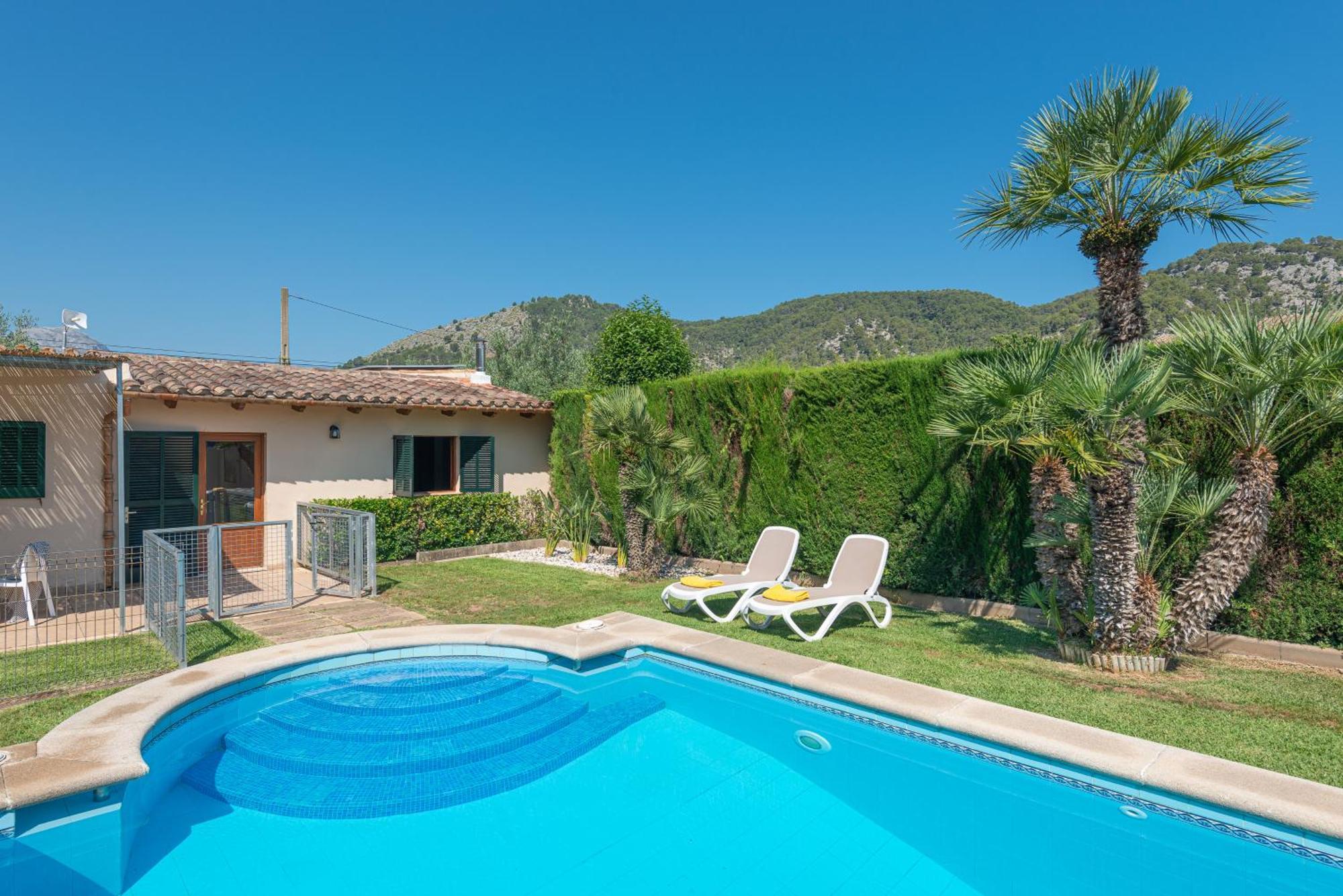 Pont Roma - El Camp Redo - De Con Piscina, Wifi, Ac Villa Pollença